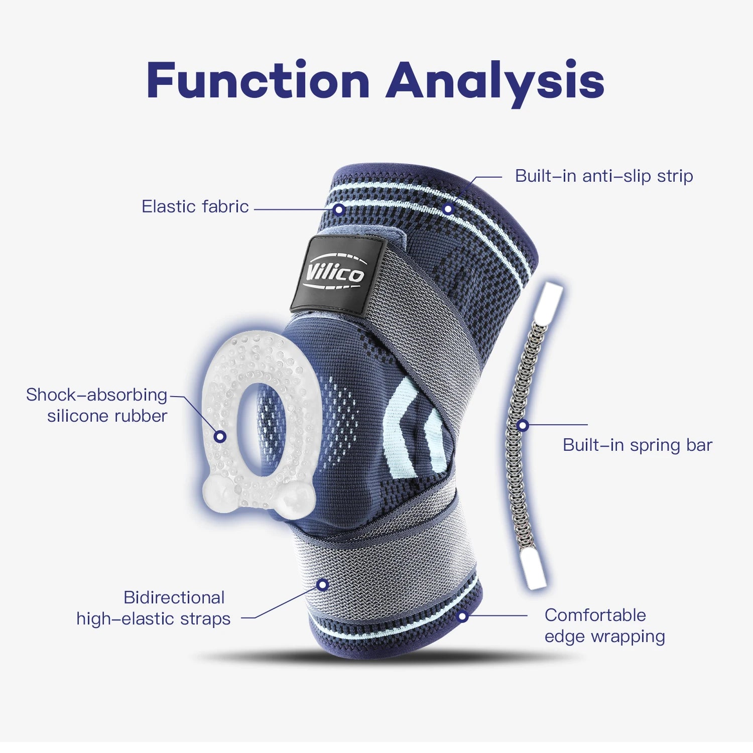 1PC Knee Brace Compression Knit Knee Pad For Sports Quickly Absorb Perspiration Keep Knees Warm Knee Boosters Breathable Support
