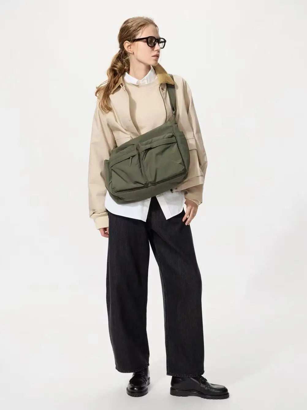 Spring and summer canvas bag women's new hot selling women's bag Youjia high-end sense one-shoulder crossbody bag light luxury n