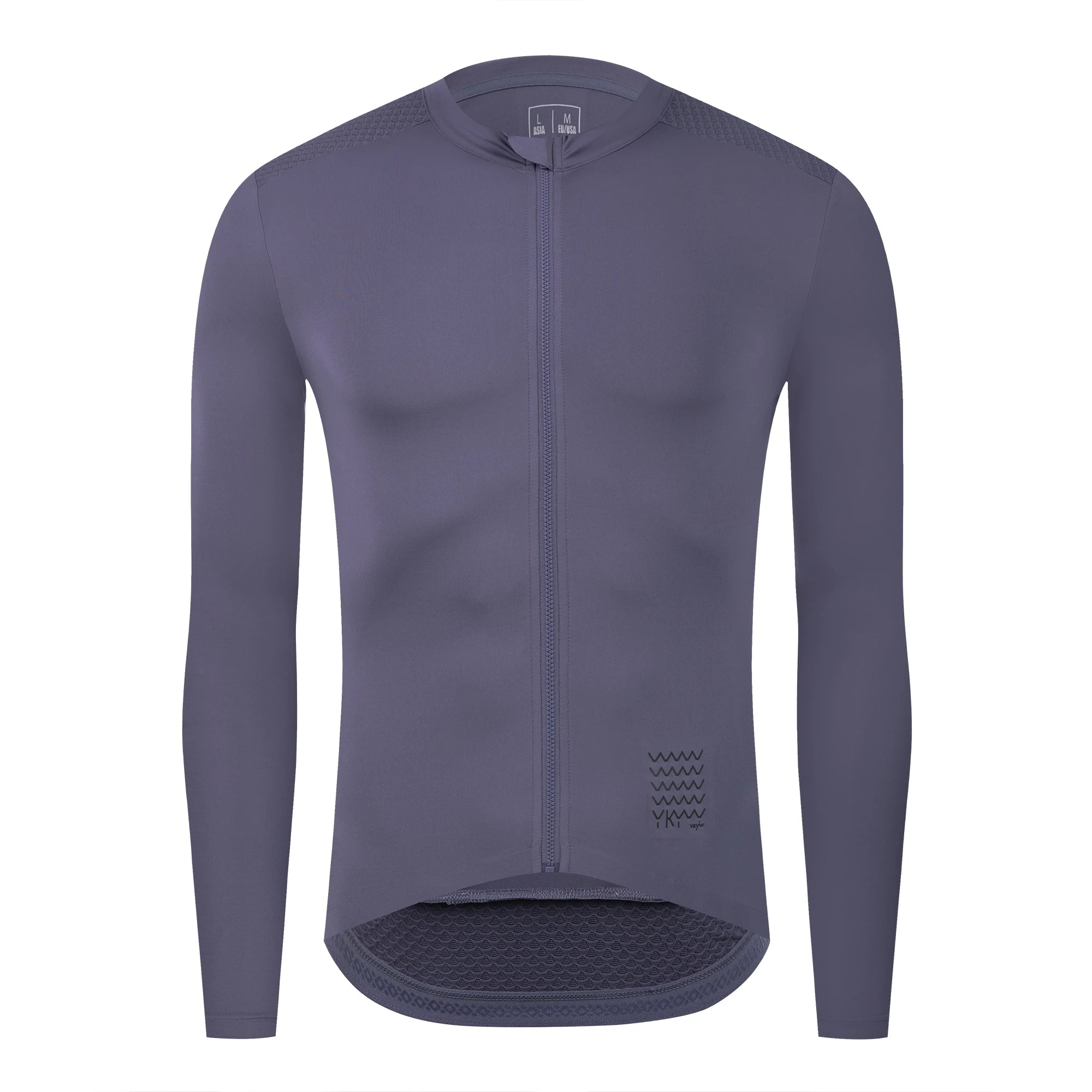 YKYWBIKE Men's Cycling Jersey Long Sleeve Bicycle Full Sleeve Jersey Breathable Road Bike Shirt Pro Team MTB Riding Clothes