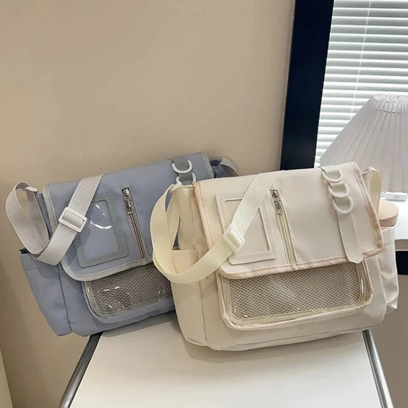 Y2K Fashion Transparent Ita Bag Backpack Style