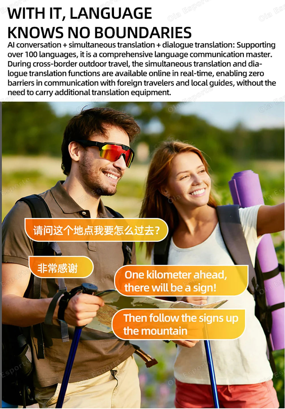 2026 New AI Smart Shooting & Recording Glasses with 800W Camera HD Anti-shake Bicycle Riding Shooting Artifact Windproof Goggles