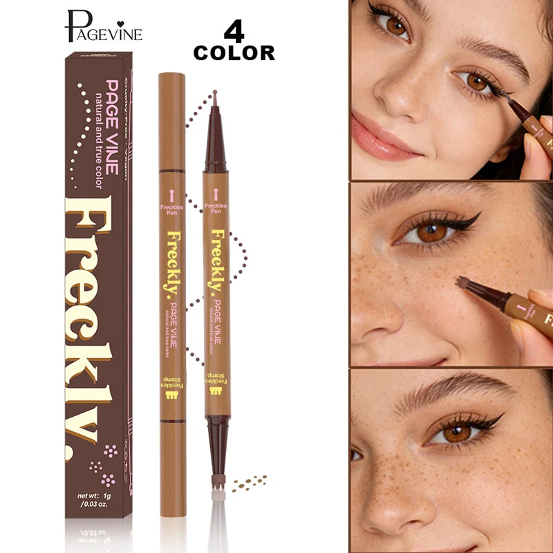 Dual-Head Waterproof Freckle Stamp Pen