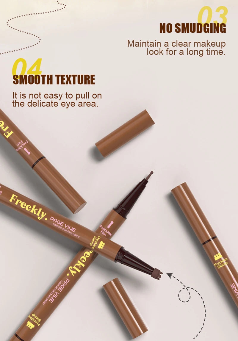 Dual-Head Waterproof Freckle Stamp Pen
