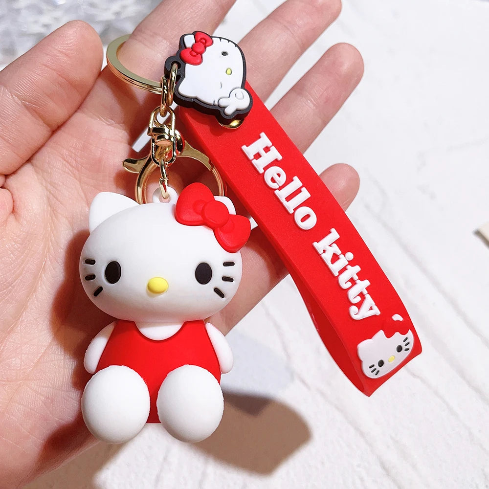 Cute Capybara Animal Keychains For Creative Car Keychain Cartoon Capibala Pendant Women Doll Keyring Charm Holiday Gifts Jewelry