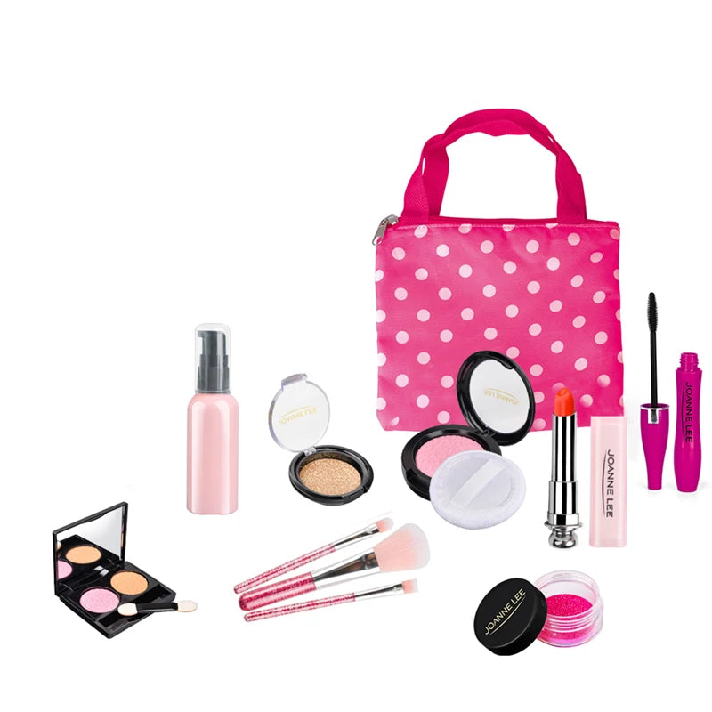 Kids Toys Simulation Cosmetics Set Pretend Makeup Toys Girls Play House Simulation Make up Educational Toys for Girls Fun Game