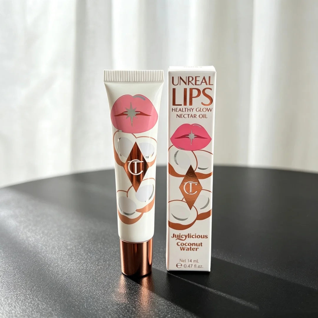 Charlotte Tilbury Lip Gloss Moisturizing Hydrating Silky Exfoliating Long-lasting Concealing Everyday Cosmetics With Packaging
