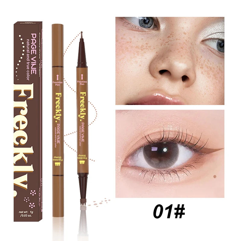 Dual-Head Waterproof Freckle Stamp Pen