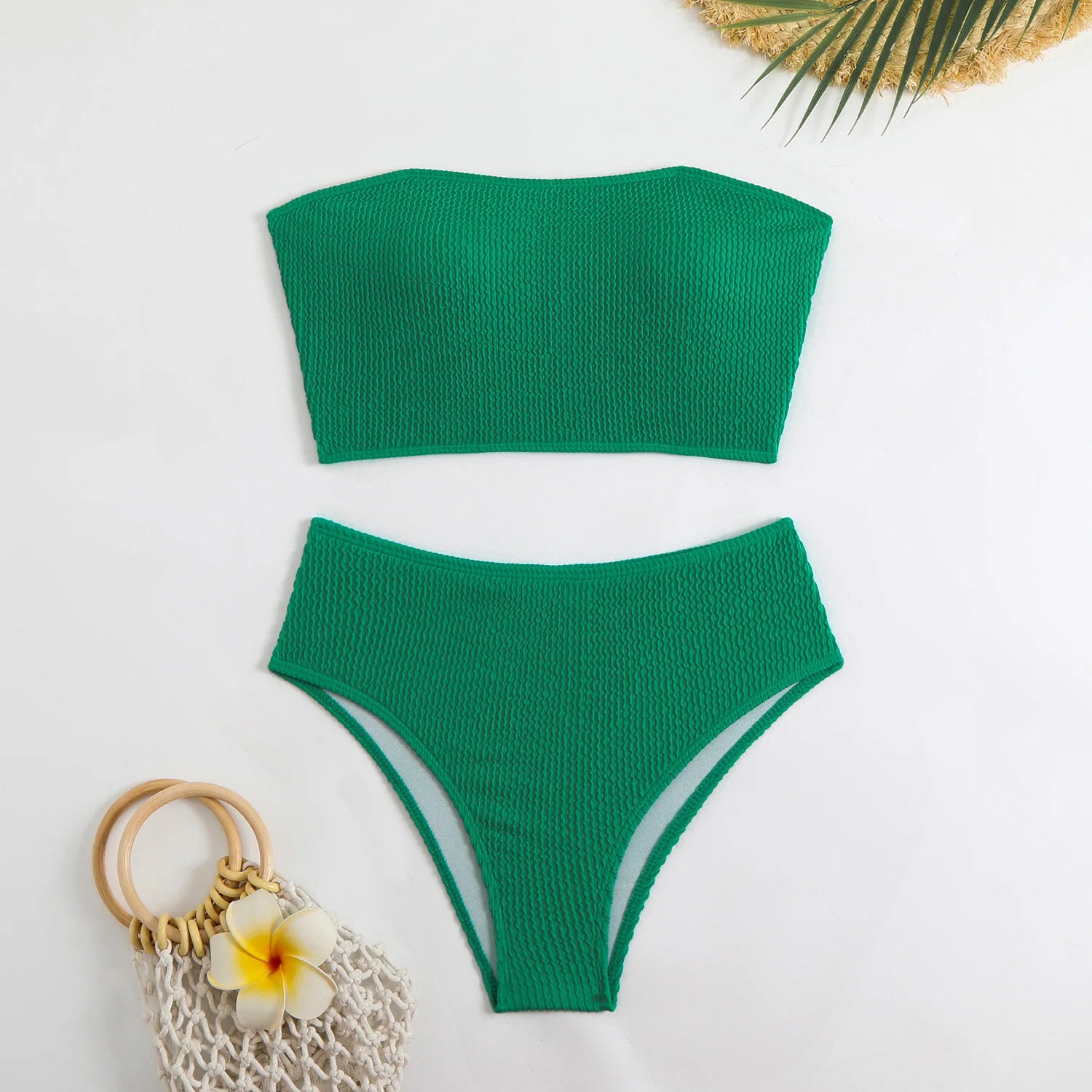 Sexy Women's Swimsuit 2025 Summer Bikini Two-piece Swimwear for Woman Beachwear High Waist Bikinis Sets Swimming Bathing Suits