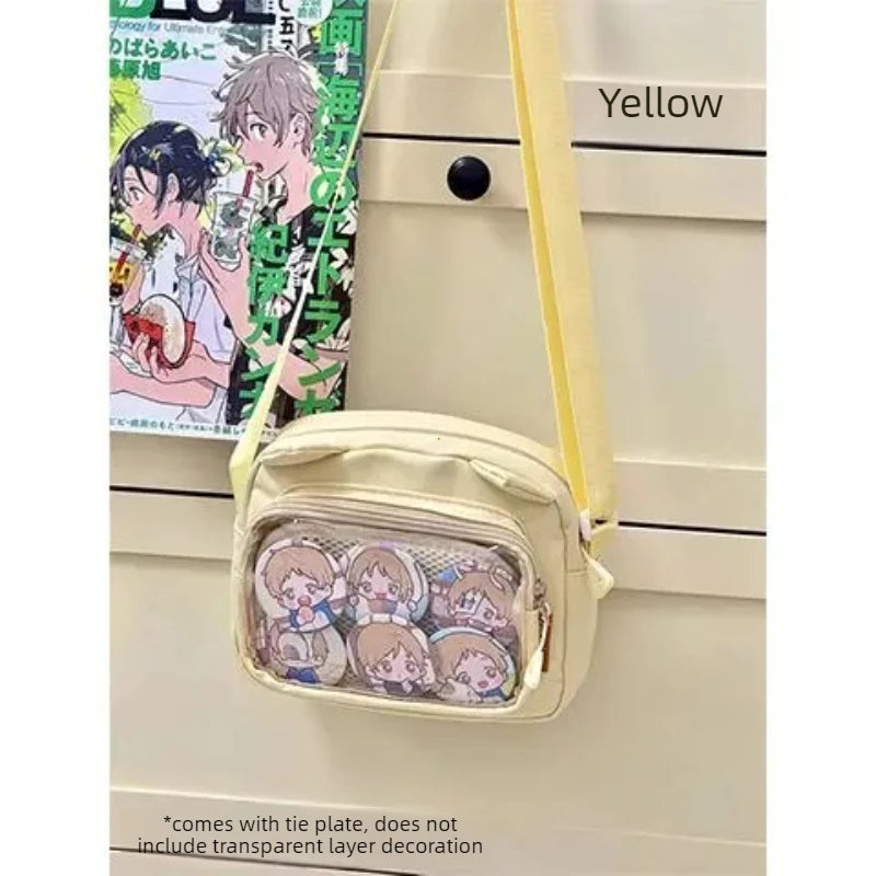 Y2K Fashion Transparent Ita Bag Backpack Style