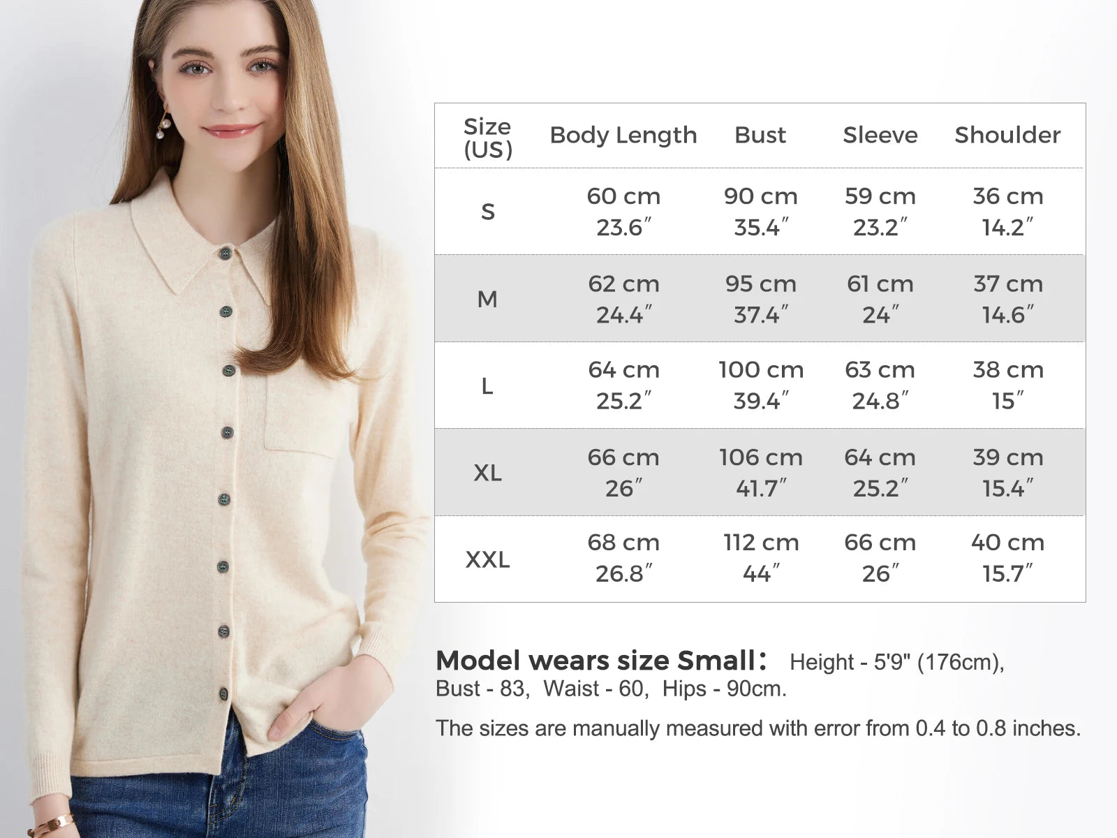 Cardigan for Women Tops Sweater Knitwears Cardigans Knit Coat 100% Wool 2023 Spring Vintage Jumper Jacket Clothes Korean Fashion