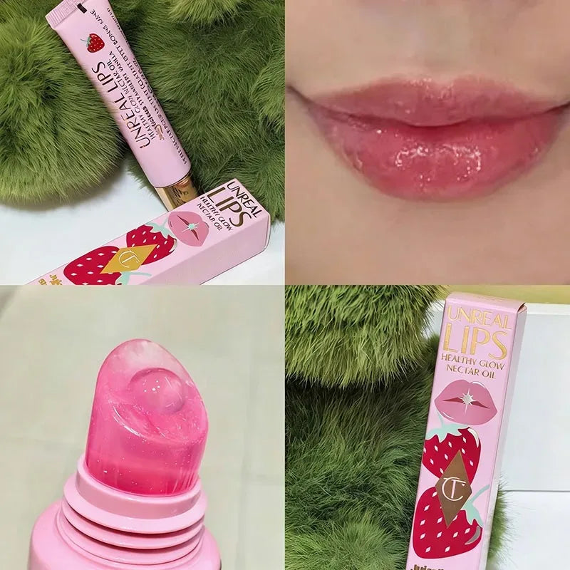 Charlotte Tilbury Lip Gloss Moisturizing Hydrating Silky Exfoliating Long-lasting Concealing Everyday Cosmetics With Packaging
