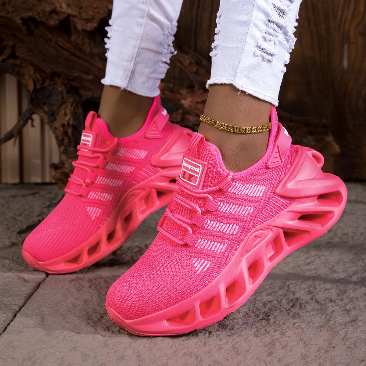YRZL Running Shoes Men Women Sneakers Casual Sports Shoes Breathable Comfortable Tennis Shoes Woman Sneakers Size 36-45