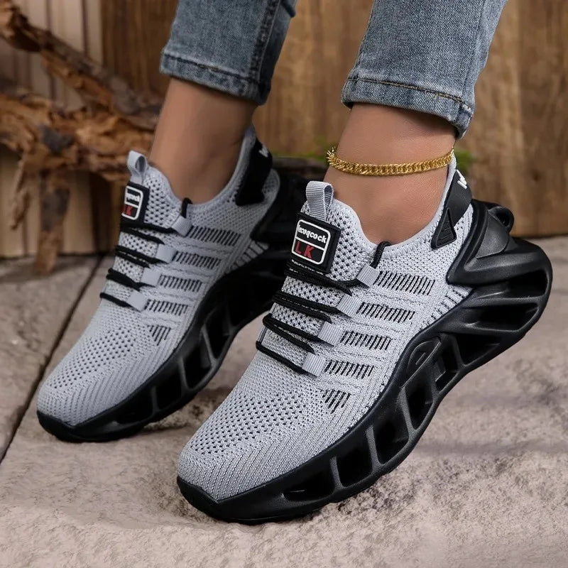 YRZL Running Shoes Men Women Sneakers Casual Sports Shoes Breathable Comfortable Tennis Shoes Woman Sneakers Size 36-45