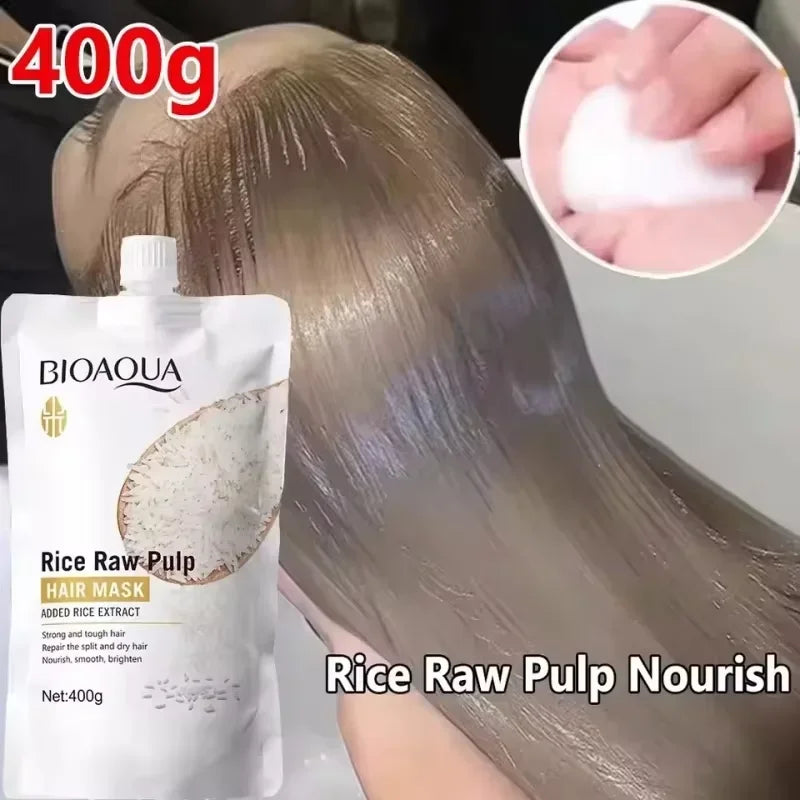 Rice Keratin Hair Mask – 5 Second Repair