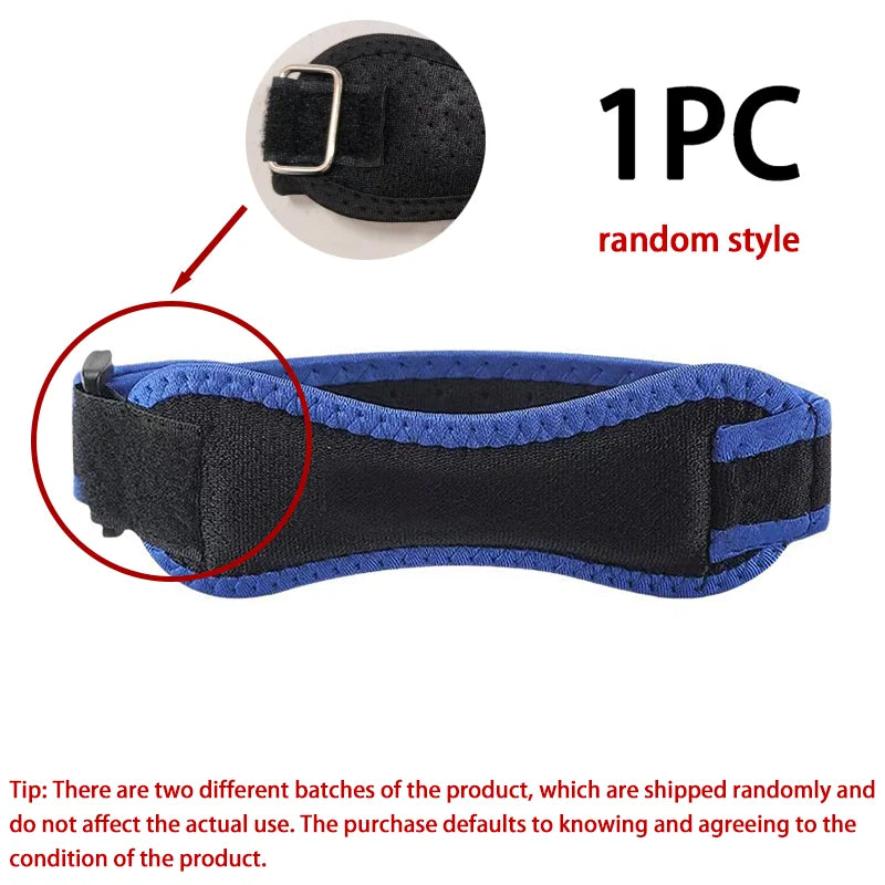 1PCS Adjustable Knee Pad Knee Pain Relief Patella Stabilizer Brace Support for Hiking Soccer Basketball Running Sport