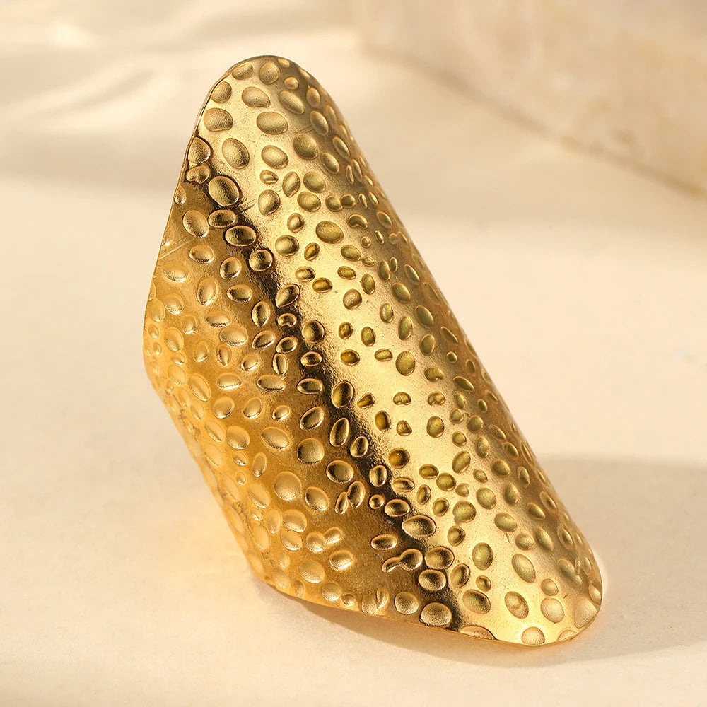 Stainless Steel Rings Trending Products Classic Atmosphere Fashion Openwork Engraving Fine Rings For Women Jewelry Unique Gifts