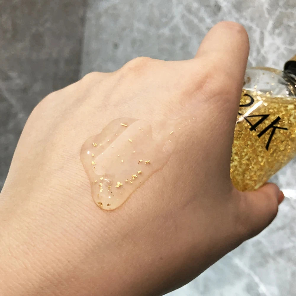 30ml Gold Niacinamide Essence, 24K Gold Face Serum for Hydrating & Brightening, Gentle Skin Care for Tender Smooth Radiant Skin