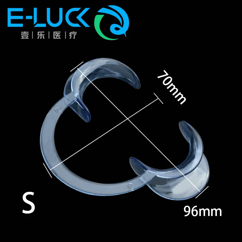 3pcs Dental C-shape Cheek Retractor Lip Mouth Opener Intraoral Dentist Orthodontic Tool For Tooth Whitening