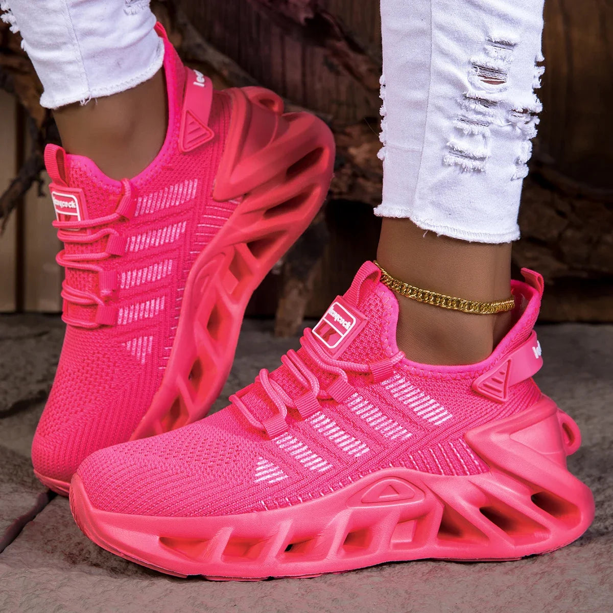 YRZL Running Shoes Men Women Sneakers Casual Sports Shoes Breathable Comfortable Tennis Shoes Woman Sneakers Size 36-45