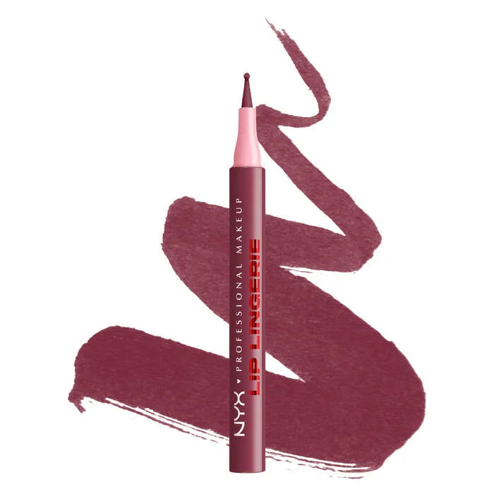 Lip Lingerie Lip Liner Stain Ballpoint Felt Tip Lip liner for Precise No-bleed Nude Perfection in Twelve Shades Makeup For Woman