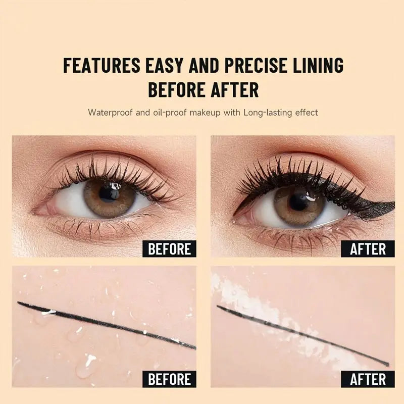 3PCS/5PCS Waterproof Black Eyeliner Pencil Set
