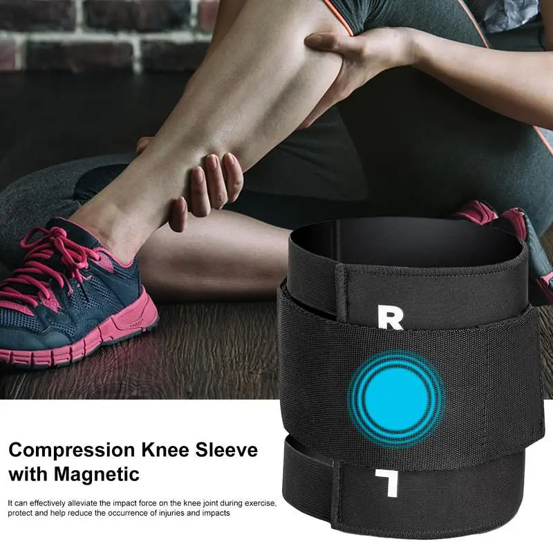 Magnetic Knee Pain Relief Brace Sports Knee Support Stabilizer Acupressure Therapy Knee Pads Knee Support for Knee Brace Fitness