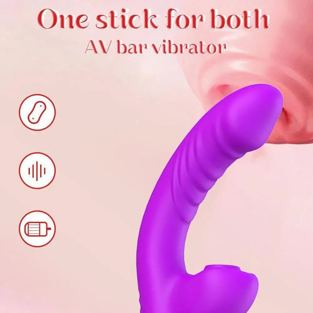 Vibrator For Women 2 In 1 Licking Machine Female G Spot Clitoral Stimulator Vibro Masturbator Goods Adult Women Sex Toys 18+