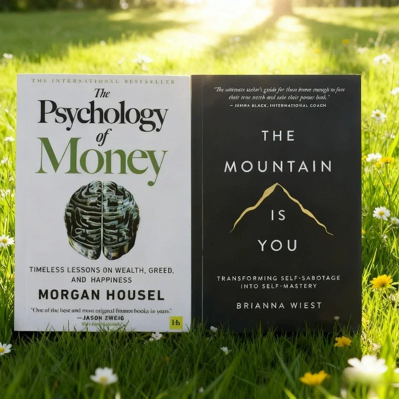4 Best Books TheNabal Collection/Atomic Habit/Money Psychology/You are your own mountain Enhancement Books english books