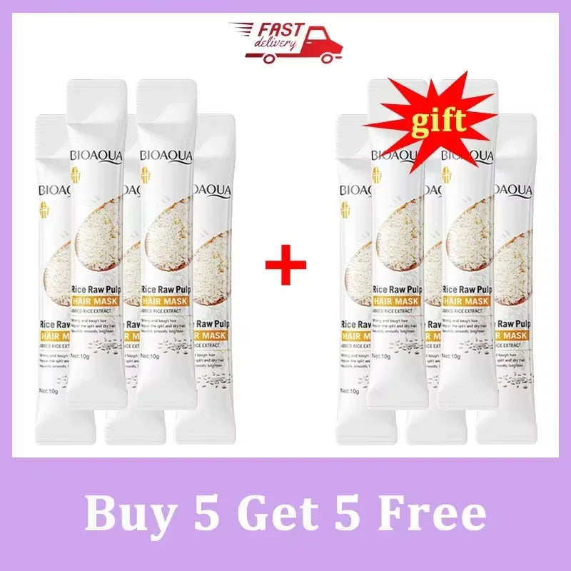 Rice Keratin Hair Mask – 5 Second Repair