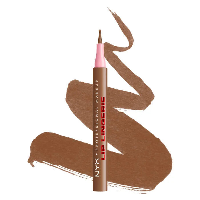Lip Lingerie Lip Liner Stain Ballpoint Felt Tip Lip liner for Precise No-bleed Nude Perfection in Twelve Shades Makeup For Woman