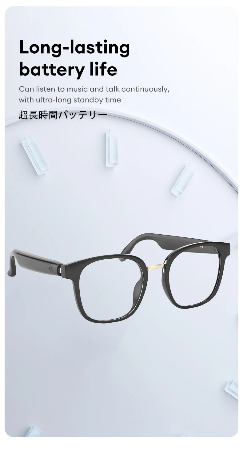 Choice AI Glasses PAXA S7 Pro Photochromic Lenses Sunglasses HD Call Smart Translation Bluetooth Earphones Music Fashion Glasses