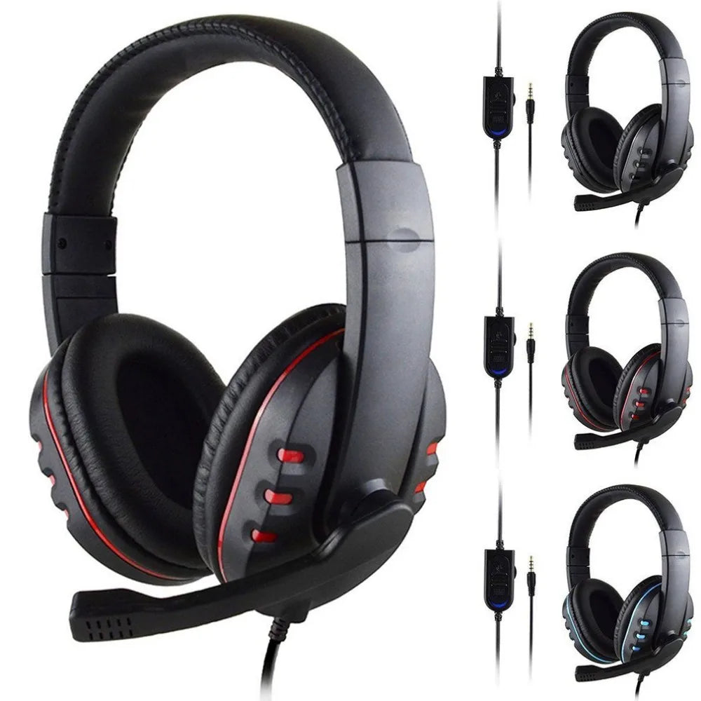 3.5mm Wired Gaming Headset with Microphone