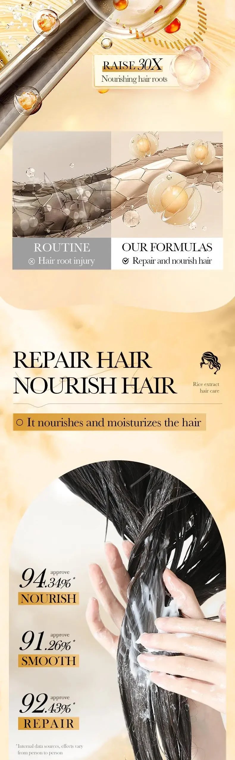Rice Keratin Hair Mask – 5 Second Repair