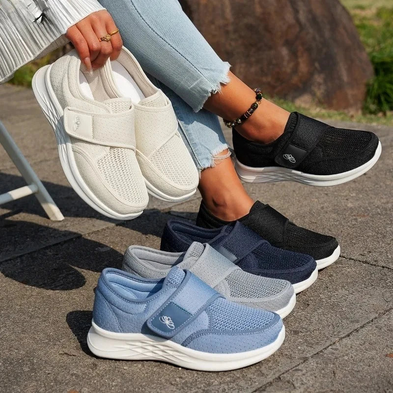 2025 Women's Summer Shoes New Fashionable Breathable Women's Casual Walking Cloth Shoes Cheap Shoes Clearance