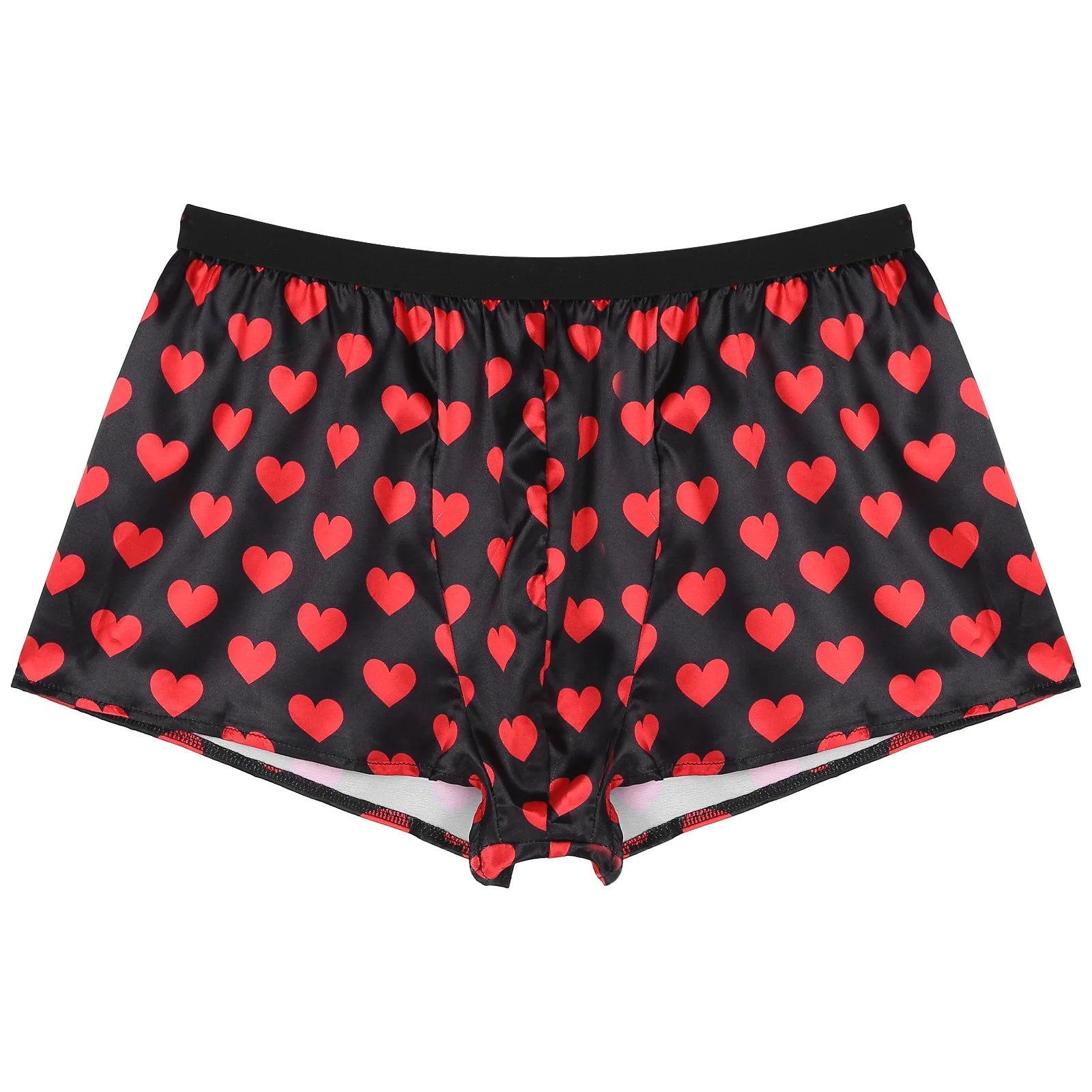 Sexy Shiny Satin Funny Boxer Shorts Mens Shorts Lightweight Panties Boxer Short for Lingerie Nightwear Japanese Man Underwear