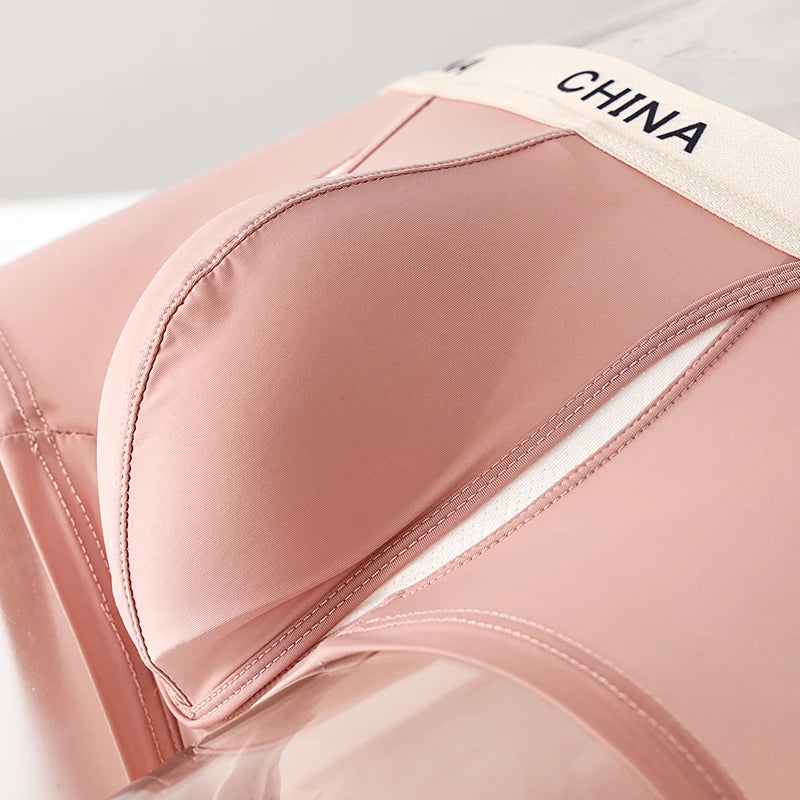 Open Front Underwear Men Sexy Men's Boxer Shorts Panties Breathable Pouch Bulge Underpants Male