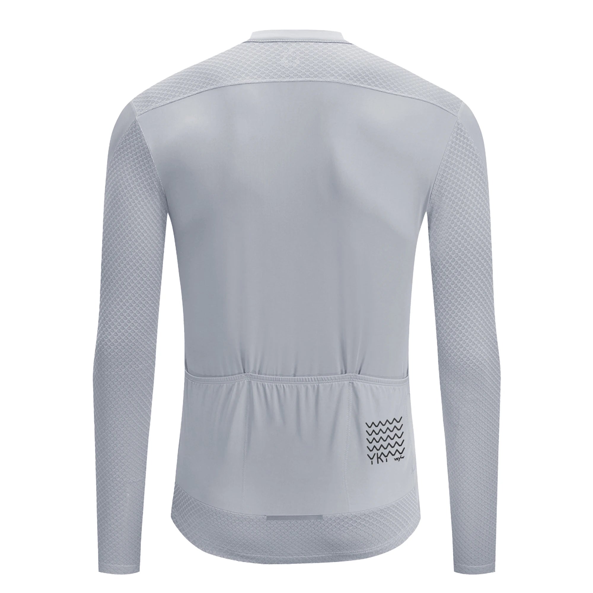 YKYWBIKE Men's Cycling Jersey Long Sleeve Bicycle Full Sleeve Jersey Breathable Road Bike Shirt Pro Team MTB Riding Clothes
