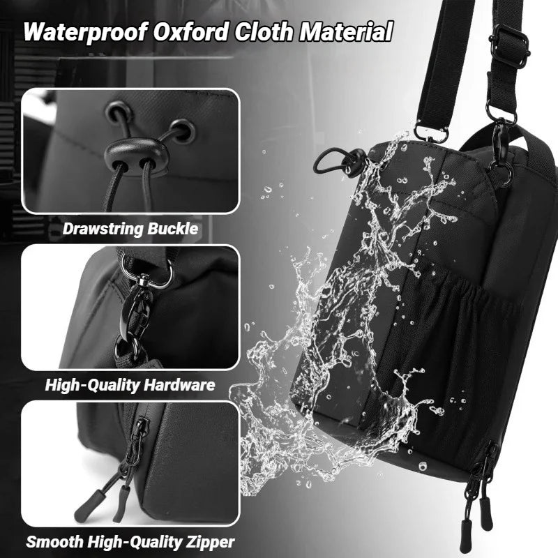 Super Strong Magnetic Gym Bag For Phone Water Bottle Portable Fitness Storage Sports Accessories Large Capacity Carrier