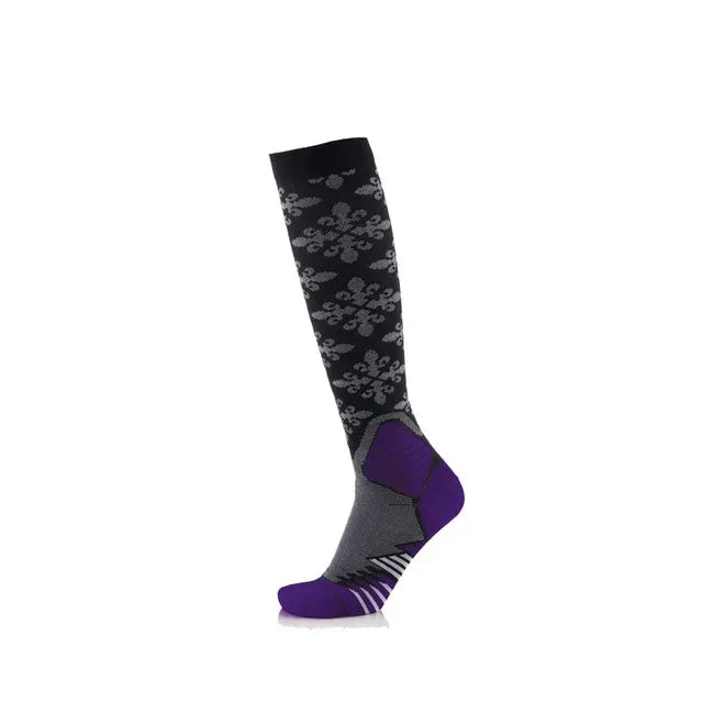 Varicose Compression Socks For Men Women Basketball Fitness Marathon Sports Socks For Doctors Swelling Diabetes Anti Fatigue New