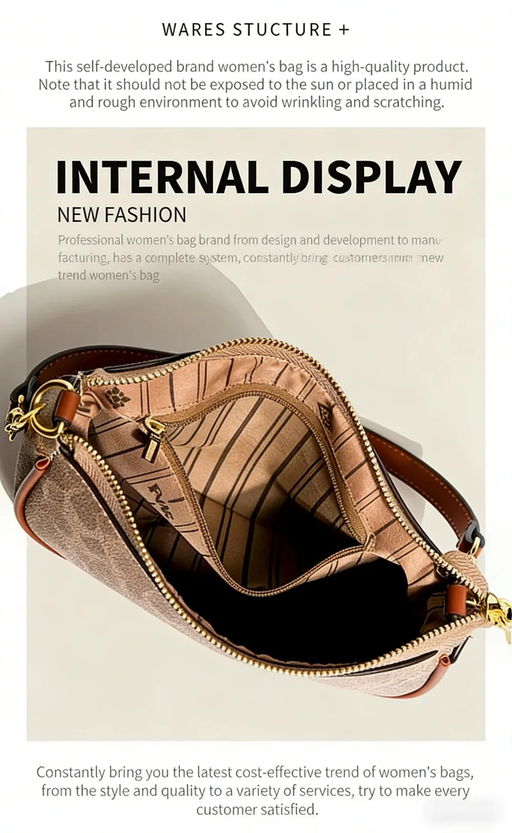 Stylish Women’s Underarm Bag for Work & Date