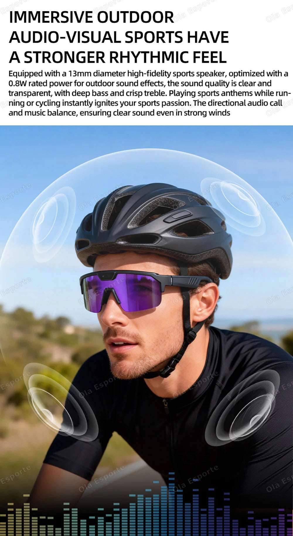 2026 New AI Smart Shooting & Recording Glasses with 800W Camera HD Anti-shake Bicycle Riding Shooting Artifact Windproof Goggles