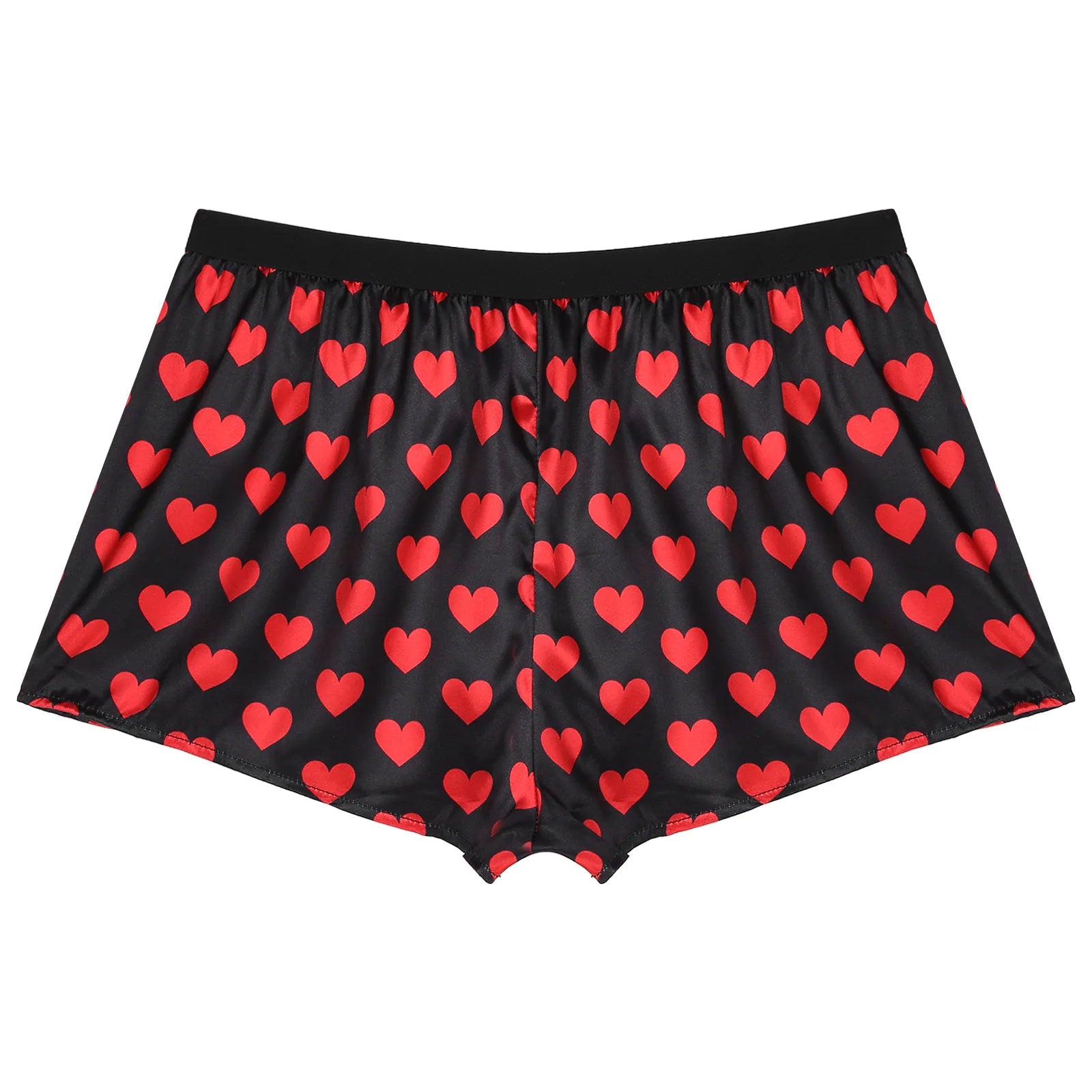 Sexy Shiny Satin Funny Boxer Shorts Mens Shorts Lightweight Panties Boxer Short for Lingerie Nightwear Japanese Man Underwear