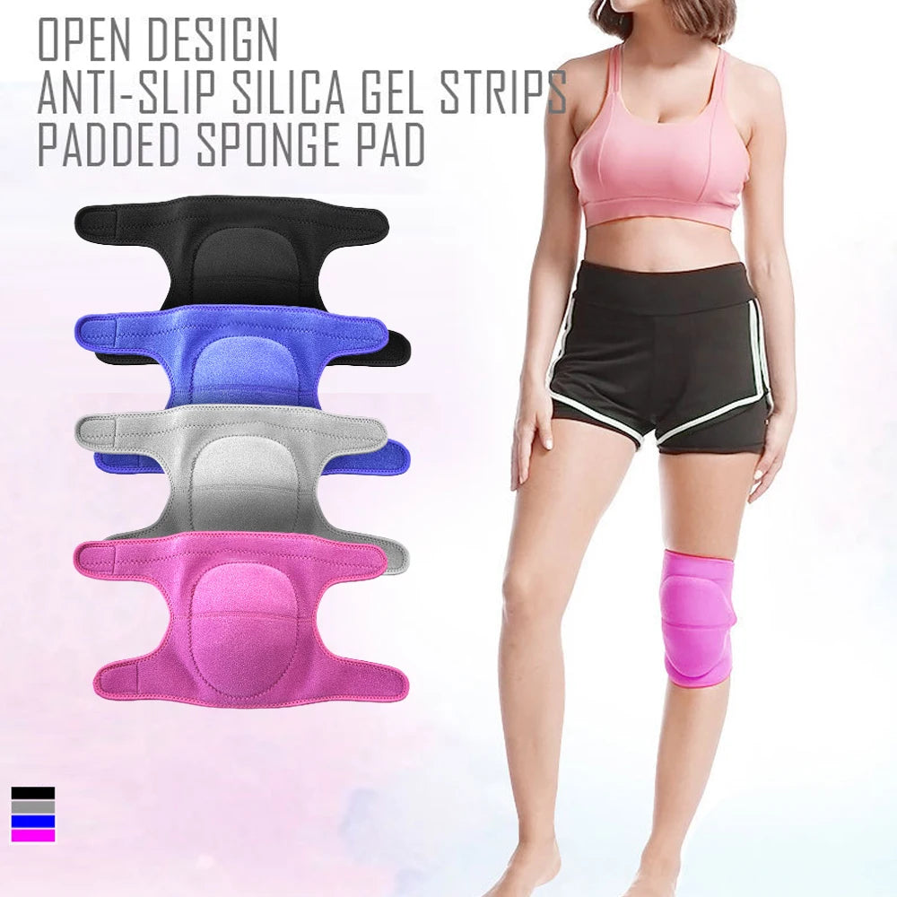 1 PCS Sports Knee Brace Soft Knee Pads, Knee Compression Sleeve for Dance Volleyball Basketball Running Football Jogging Cycling