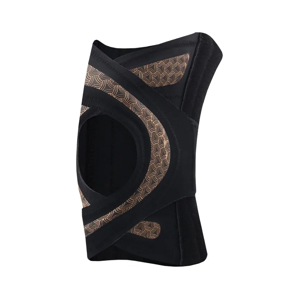 GTUBIKE 1PCS Thin Cross Sports Knee Brace Meniscus Protection Knee Support for Running Sports Non-Slip Compression Knee Sleeve