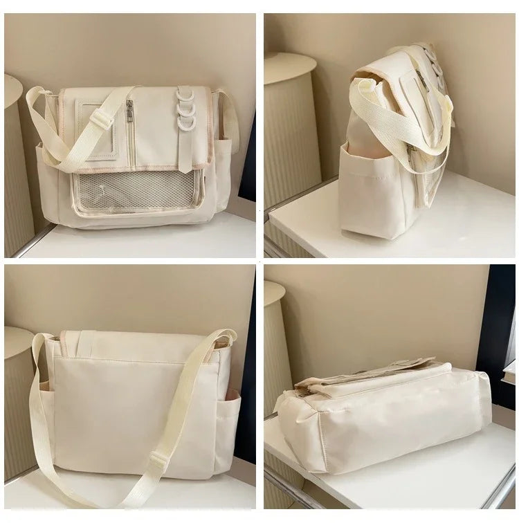 Y2K Fashion Transparent Ita Bag Backpack Style