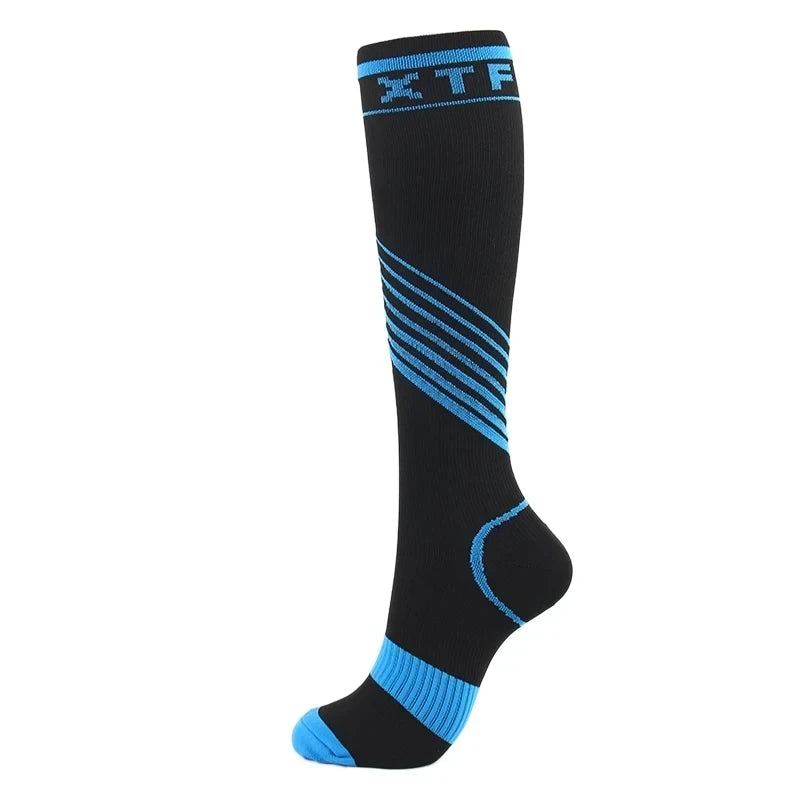 Varicose Compression Socks For Men Women Basketball Fitness Marathon Sports Socks For Doctors Swelling Diabetes Anti Fatigue New