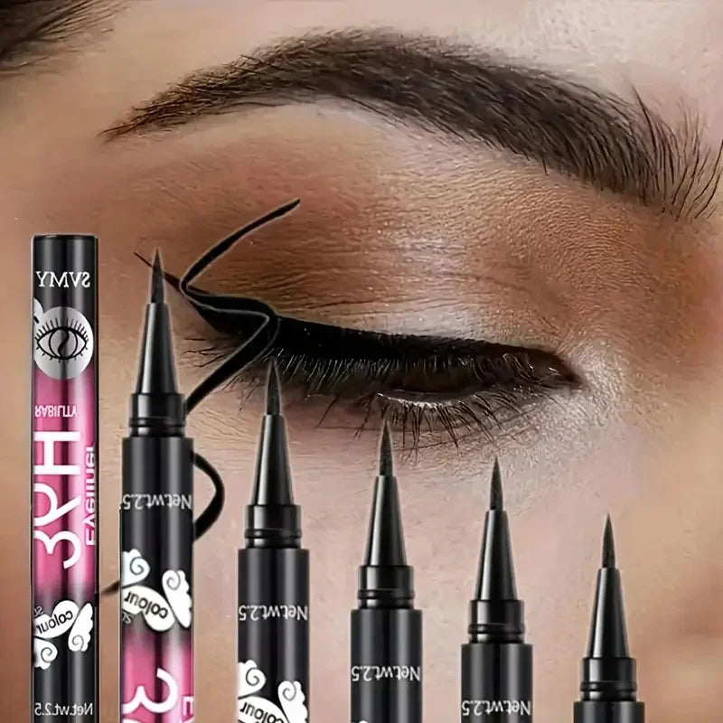 3PCS/5PCS Waterproof Black Eyeliner Pencil Set