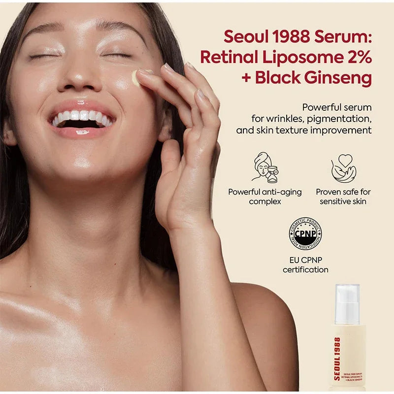 Black Ginseng Firming Skin Care Serum Ampoule