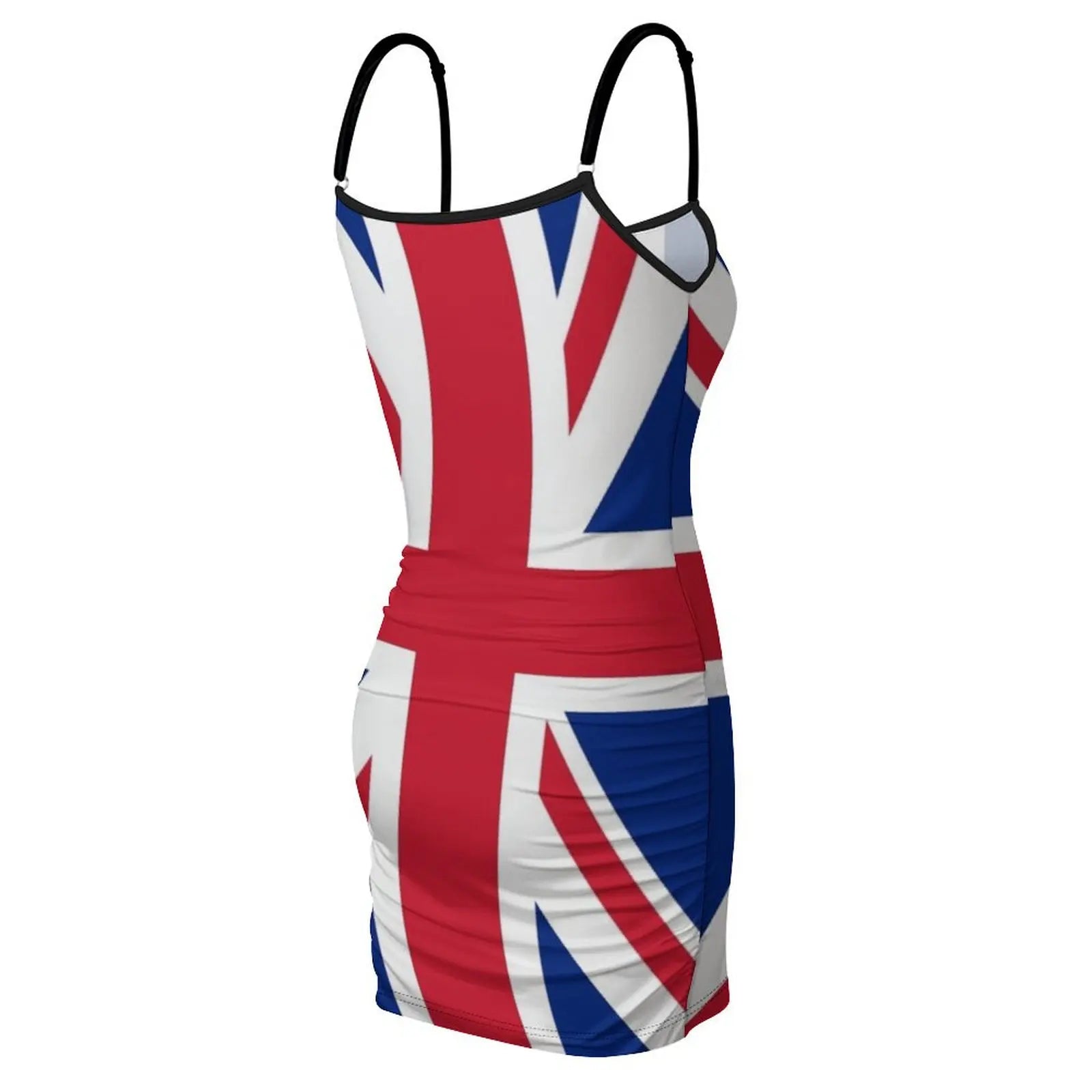 UK Great Britain Royal Union Jack Flag Sling Dress evening dress evening dress ladies Summer women's clothing