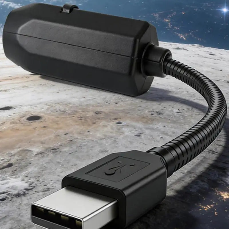 USB Ceiling Moon Earth Projection Atmosphere Light Starry Sky Lamp Night Light Romantic Bedroom Decoration Galaxy Projector·